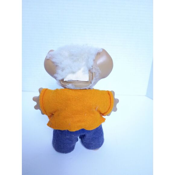 1960’s Troll Dolls Uneeda Wishnik Vintage 5.5" Cheerleader Troll and Lil Dude - Picture 11 of 15